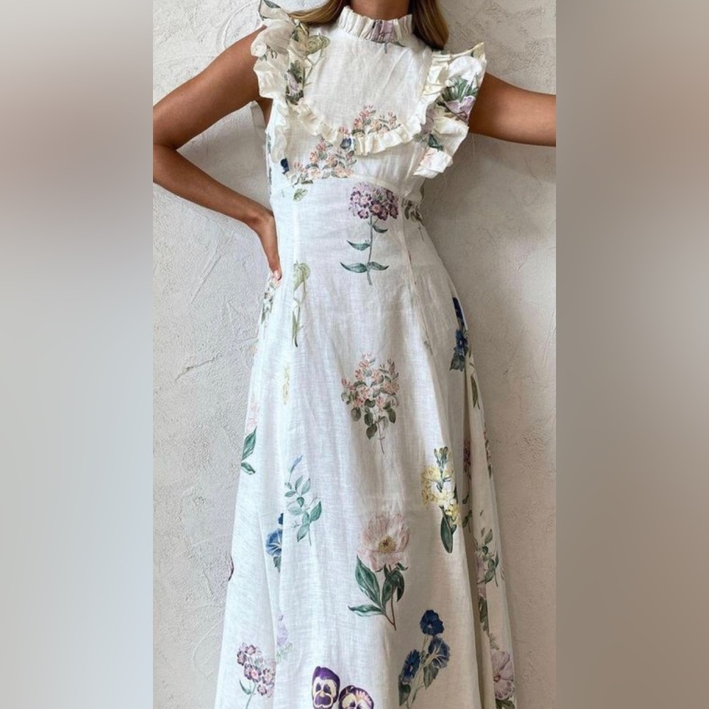 ALEMAIS Floral Dress Size 6